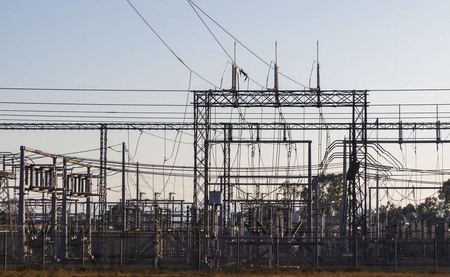Subestación eléctrica de alta tensión